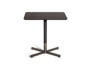 BOB BISTROT - Square Fenix-NTM® table with 4-star base by Poltrona Frau - view 2